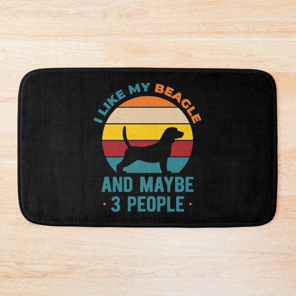 Item preview, I Like My Beagle And Maybe 3 People Funny designed and sold by artworkbyrihen.