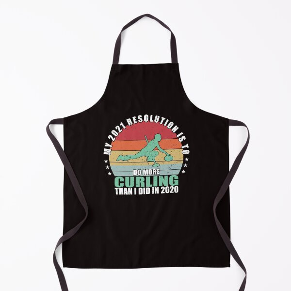 Item preview, My 2021 Resolution is to do more Curling than I did in 2020 designed and sold by Dan66.