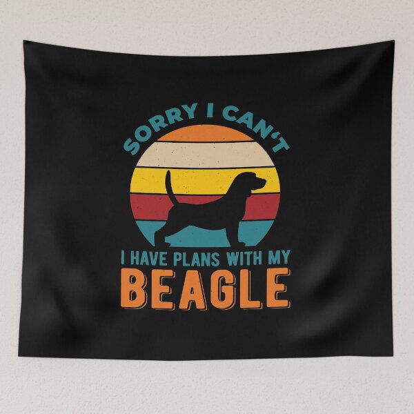 Item preview, I Have Plans With My Beagle Funny designed and sold by artworkbyrihen.
