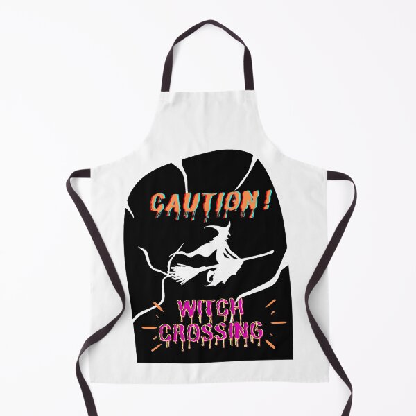 Item preview, Caution Witch Crossing Design designed and sold by BoBiBi Designs.