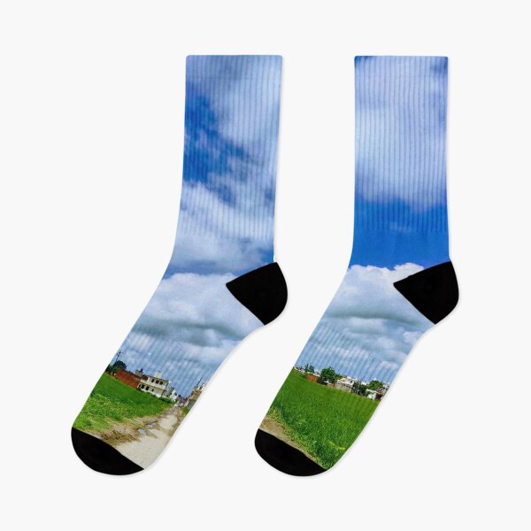 Item preview, Cumulus clouds and green designed and sold by Cloudgraph.