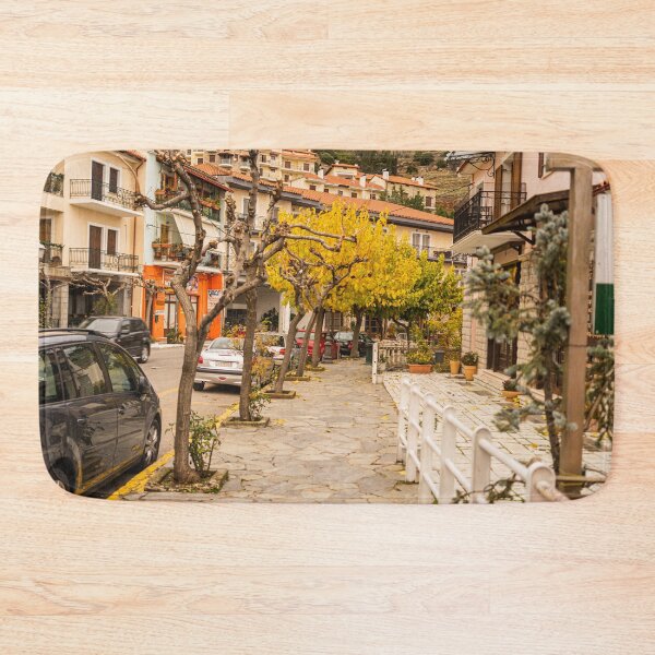 Item preview, Sidewalk of Arachova designed and sold by KensLensDesigns.