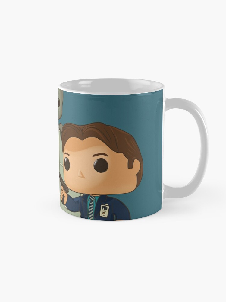 X File the Truth is Out There Ceramic Mug Dana Scully and Fox