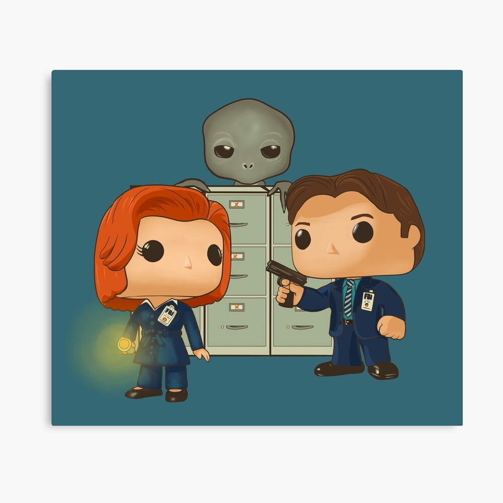 mulder scully funko pop