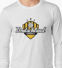 Football coat of arms of Germany Long Sleeve T-Shirt