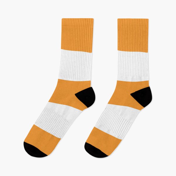 Item preview, Large ORANGE and WHITE Horizontal STRIPES designed and sold by RachelMacht.