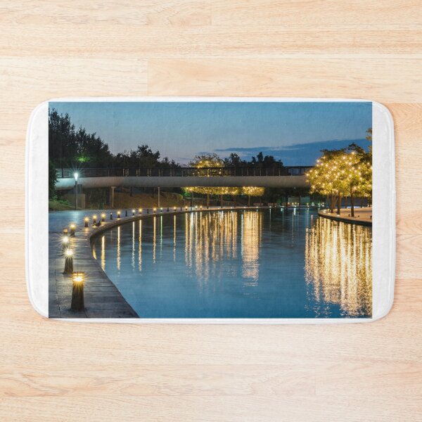 Item preview, The Monterrey, Mexico River Walk at Dawn designed and sold by Hochmann.