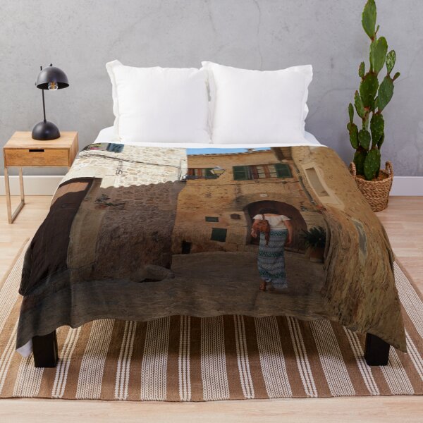 Item preview, Street of Valldemossa designed and sold by NavorolArt.