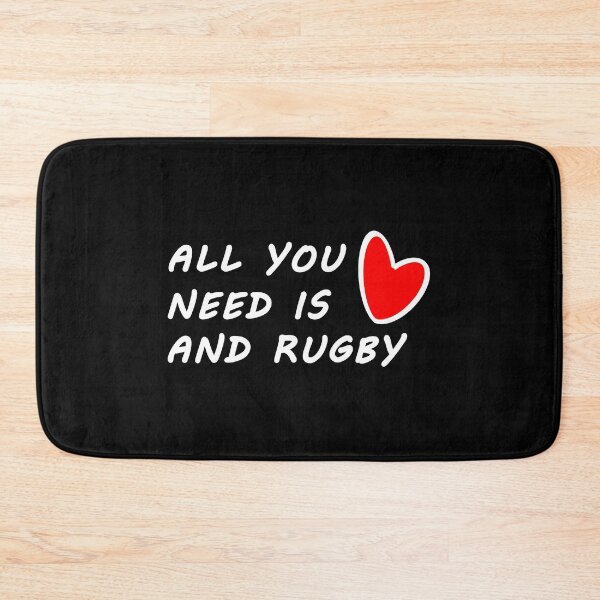 Item preview, All you need is love and rugby designed and sold by TheGreenGoat.