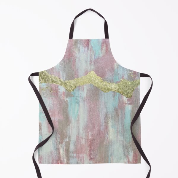 Item preview, Desert Dreams #2 Boho Chic Abstract with Gold Leaf designed and sold by Brushedinbold.