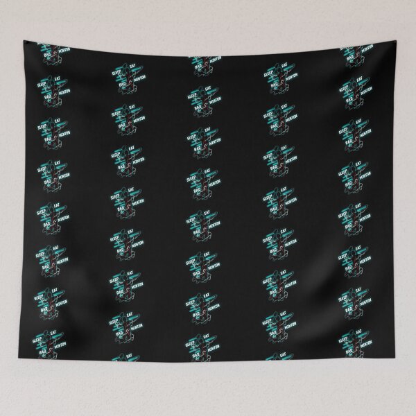 Item preview, Eat Sleep Badminton designed and sold by Marzuqi Che Rose.