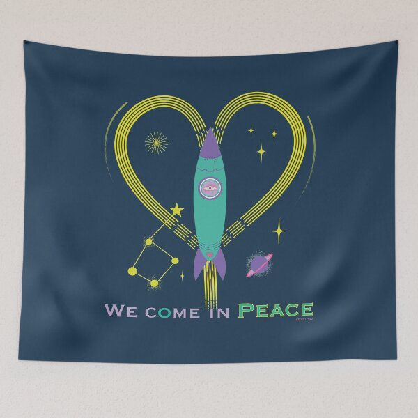 Item preview, PEACE SPACE SHIP designed and sold by tizicav.
