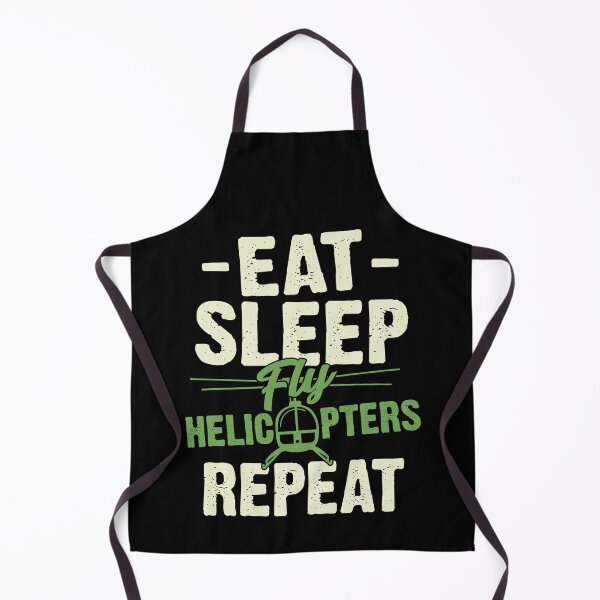 Item preview, Eat Sleep Fly Helicopters Repeat Pilot Gift designed and sold by Marcid95.