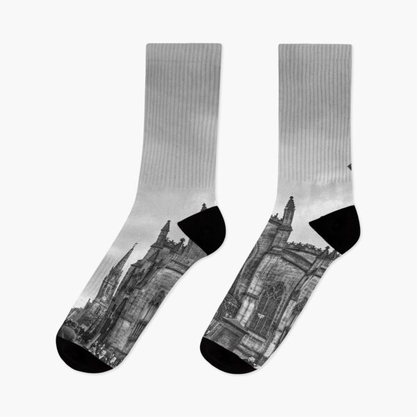 Item preview, Looking down the High Street - B&W designed and sold by tomg.