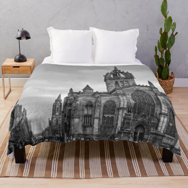 Item preview, Looking down the High Street - B&W designed and sold by tomg.