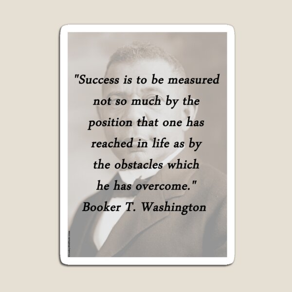 Erfolg soll gemessen werden - Booker T. Washington Magnet