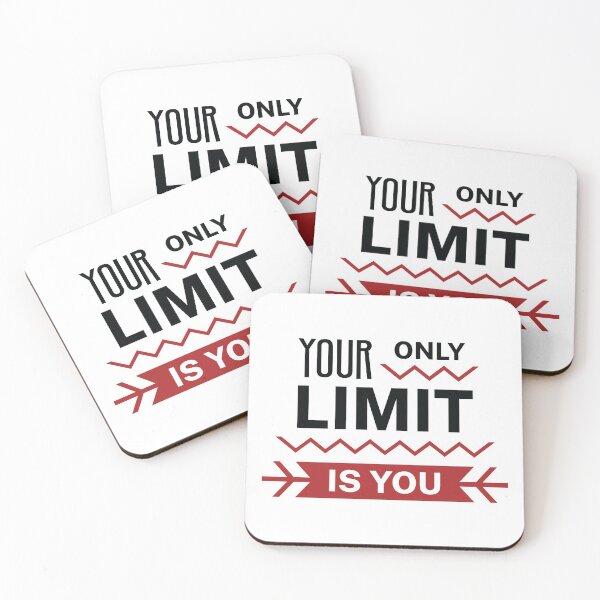 Item preview, Your Only Limit Is You. Exercise Addicts Quote. Gym Addiction. designed and sold by Trendelicious.