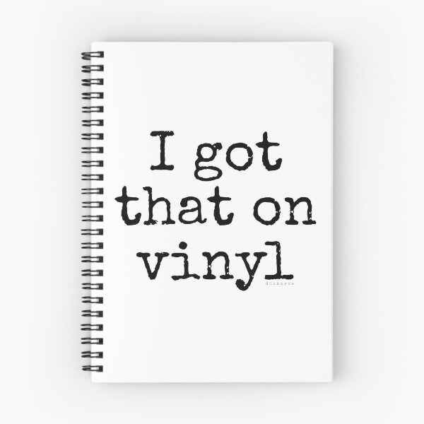 Item preview, I got that on vinyl black futear text designed and sold by Dizkorce.