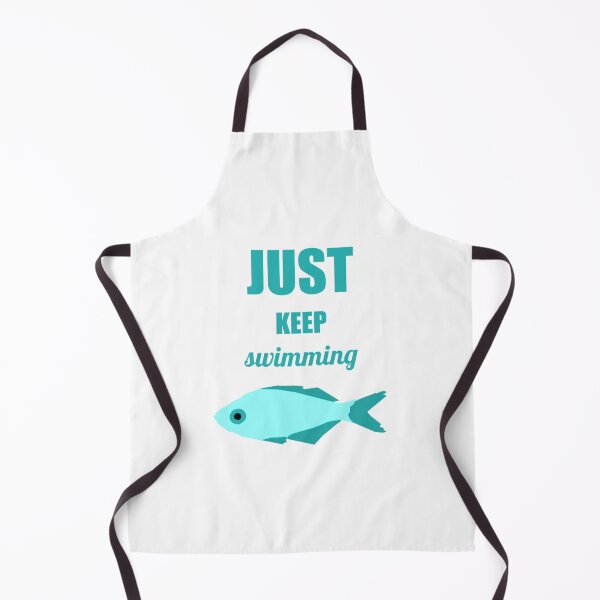 Item preview, Just Keep Swimming designed and sold by RainbowFishArt.