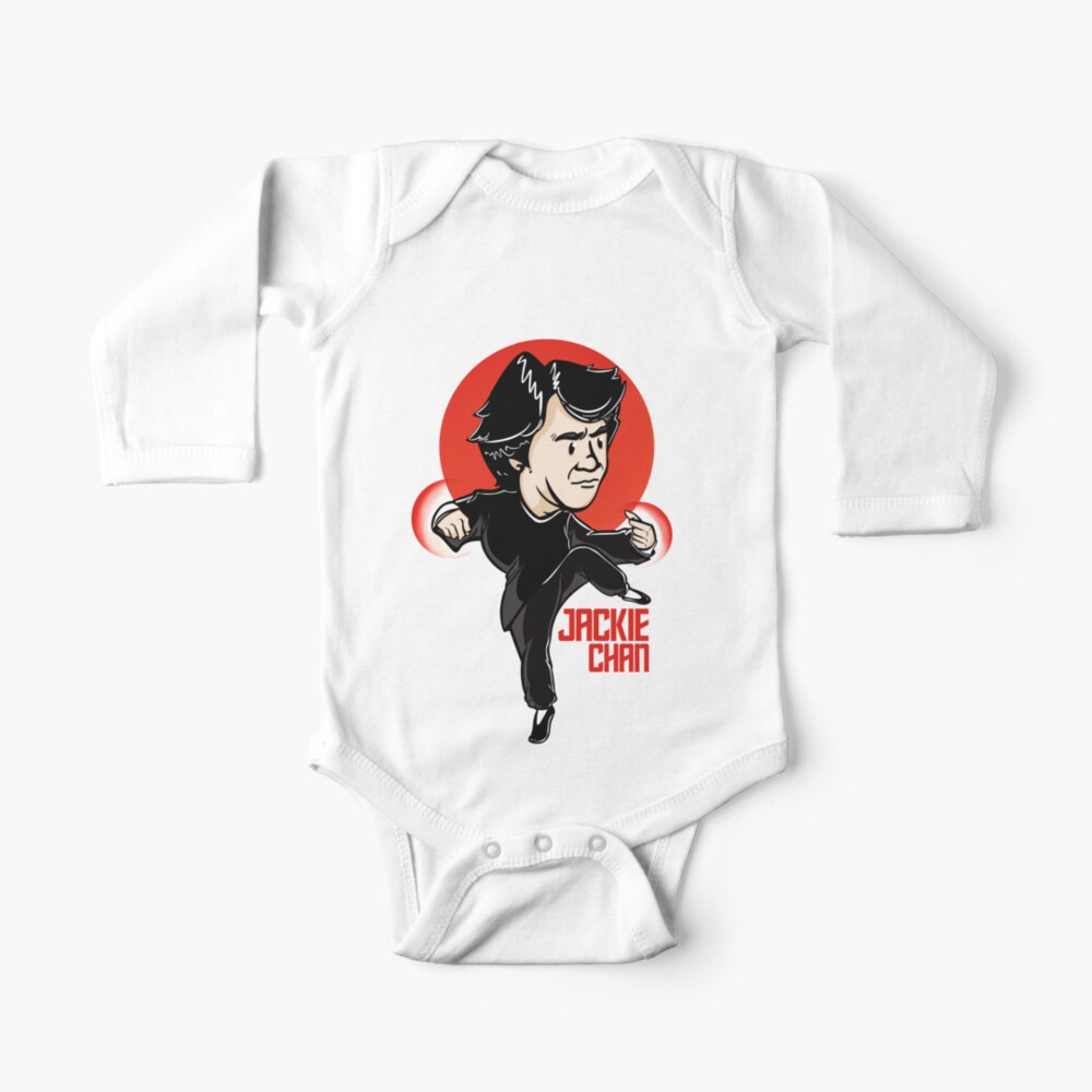 Jackie Chan Baby One Piece By Artthree Redbubble