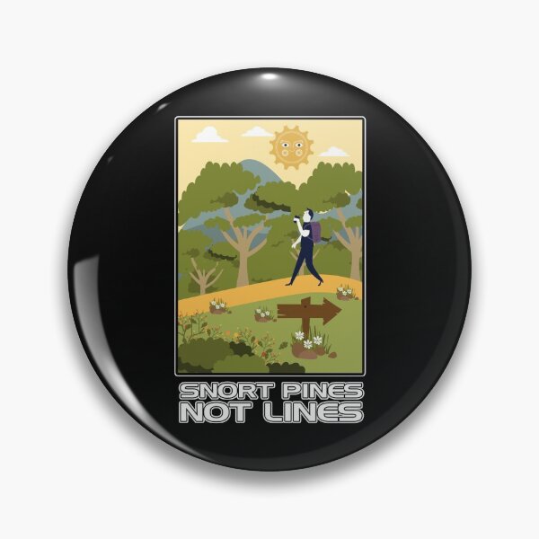 Item preview, Snort pines not lines designed and sold by letsgoh.