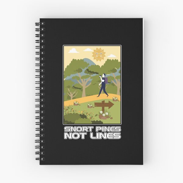 Item preview, Snort pines not lines designed and sold by letsgoh.