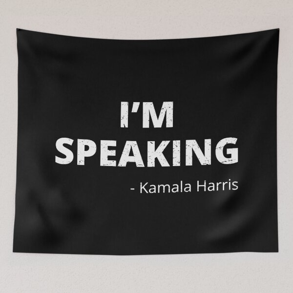 Item preview, Kamala Harris - I'm Speaking II designed and sold by Lemon Pepper.
