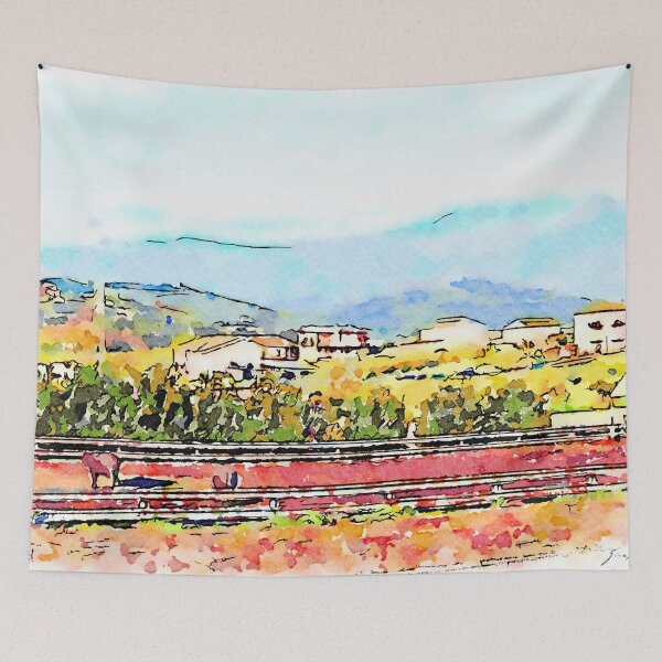 Item preview, Landscape with mountain designed and sold by Giuseppe Cocco.