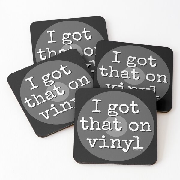 Item preview, I got that on vinyl white futear text designed and sold by Dizkorce.