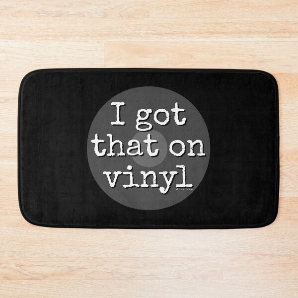 Item preview, I got that on vinyl white futear text designed and sold by Dizkorce.