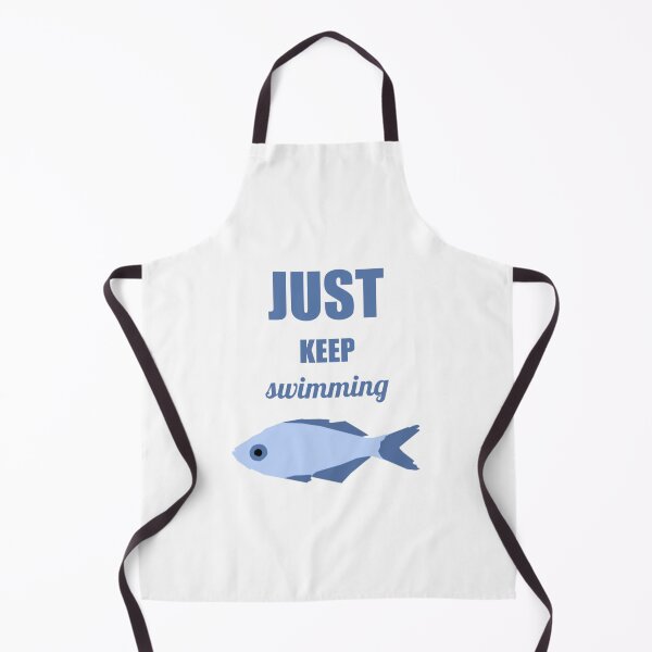 Item preview, Just Keep Swimming designed and sold by RainbowFishArt.
