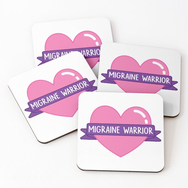 Item preview, Migraine Warrior designed and sold by CureUp.