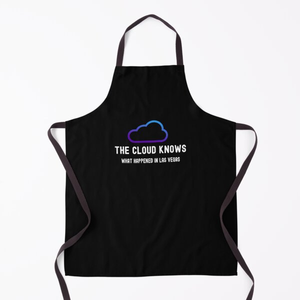 Item preview, Funny Tech Humor, The Cloud Knows What You Did in Las Vegas designed and sold by Statement-Teez.