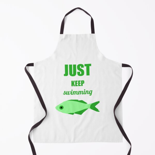Item preview, Just Keep Swimming designed and sold by RainbowFishArt.