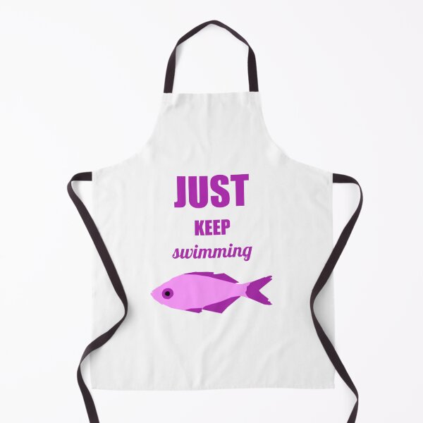 Item preview, Just Keep Swimming designed and sold by RainbowFishArt.