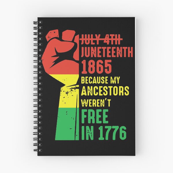 Item preview, Juneteenth 1865 Because My Ancestors Weren't Free in 1776 designed and sold by Deestylistic.