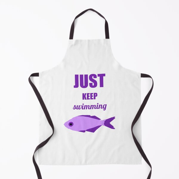 Item preview, Just Keep Swimming designed and sold by RainbowFishArt.