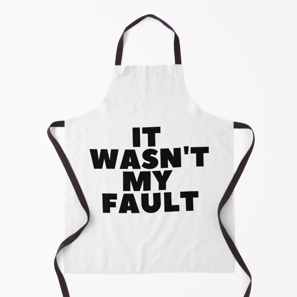 Item preview, "It Wasn't My Fault" - White Lie Party Print designed and sold by TopTrendNow.