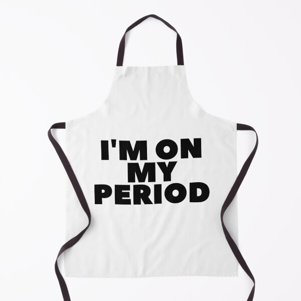 Item preview, "I'm On My Period" - White Lie Party Print designed and sold by TopTrendNow.
