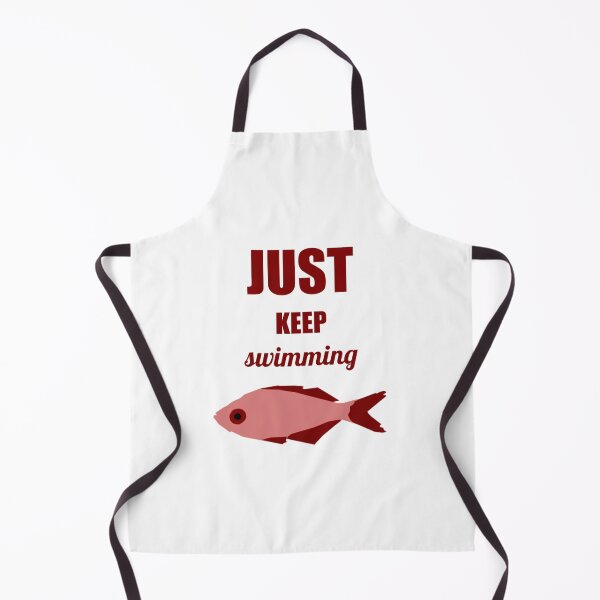 Item preview, Just Keep Swimming designed and sold by RainbowFishArt.