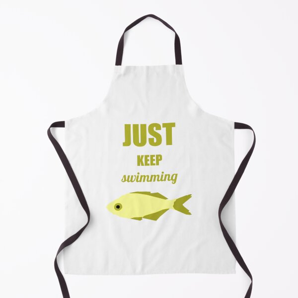 Item preview, Just Keep Swimming designed and sold by RainbowFishArt.