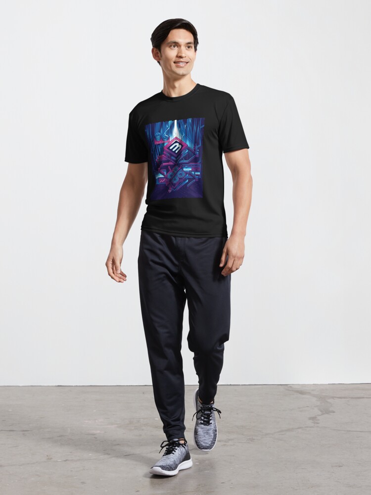 Alternate view of Crypto Mining Venture Active T-Shirt
