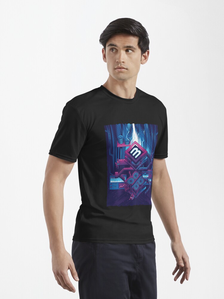 Alternate view of Crypto Mining Venture Active T-Shirt