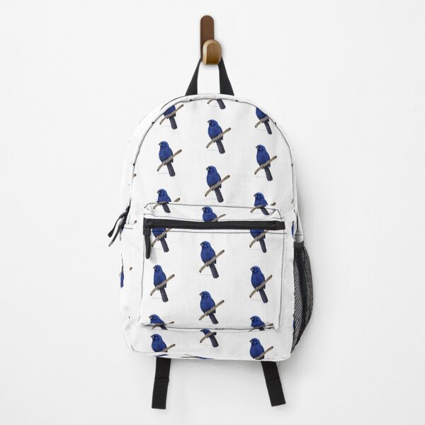 Item preview, Ultramarine Grosbeak bird designed and sold by julianamotzko.