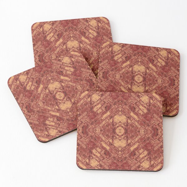 Item preview, Sepia Brown Kaleidoscopic Seamless Pattern designed and sold by Reconocer.