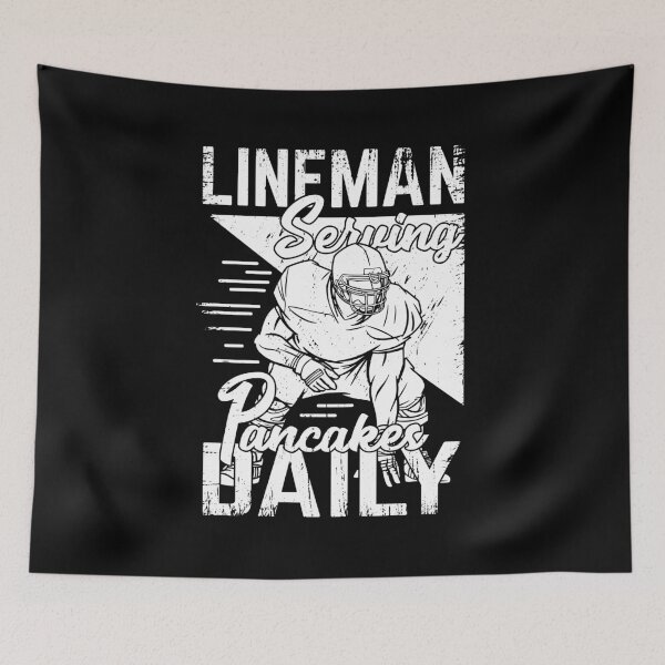 Item preview, American Football Player Offensive Lineman Gift designed and sold by Marcid95.