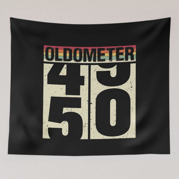 Item preview, Vintage Oldometer 50 Years Old 50th Birthday Gift For Men Women designed and sold by Best Designer.