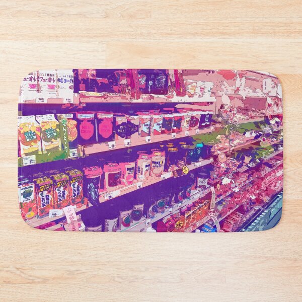 Item preview, Japanese grocery store (combini) designed and sold by MinimalAnGo.