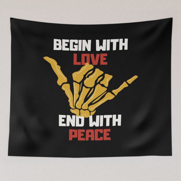 Item preview, Peace and Skeletons - By NIPS designed and sold by nipsday.