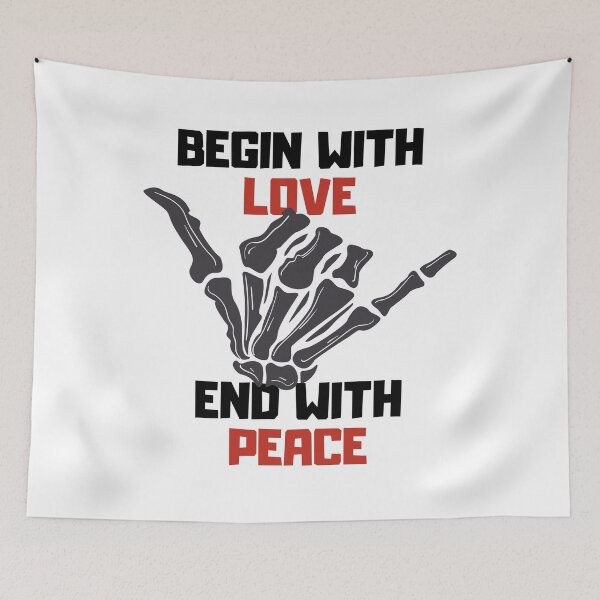 Item preview, Peace and Skeletons - By NIPS designed and sold by nipsday.